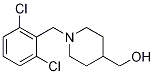 [1-(2,6-Dichloro-benzyl)-piperidin-4-yl]-methanol Struktur