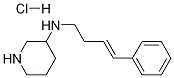 ((E)-4-Phenyl-but-3-enyl)-piperidin-3-yl-aMine hydrochloride Struktur