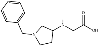 (1-Benzyl-pyrrolidin-3-ylaMino)-acetic acid Struktur