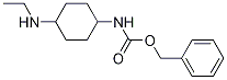 (1R,4R)- (4-EthylaMino-cyclohexyl)-carbaMic acid benzyl ester Struktur