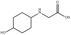 (4-Hydroxy-cyclohexylaMino)-acetic acid Struktur