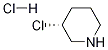 (R)-3-Chloro-piperidine hydrochloride Struktur