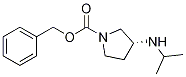 (R)-3-IsopropylaMino-pyrrolidine-1-carboxylic acid benzyl ester Struktur