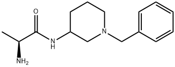 (S)-2-AMino-N-(1-benzyl-piperidin-3-yl)-propionaMide Struktur