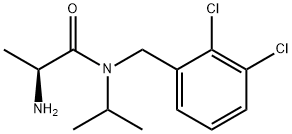 (S)-2-AMino-N-(2,3-dichloro-benzyl)-N-isopropyl-propionaMide Struktur