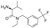 (S)-2-AMino-N-ethyl-3-Methyl-N-(3-trifluoroMethyl-benzyl)-butyraMide Struktur