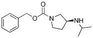 (S)-3-IsopropylaMino-pyrrolidine-1-carboxylic acid benzyl ester Struktur