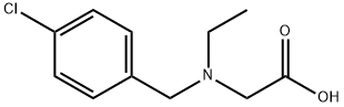 [(4-Chloro-benzyl)-ethyl-aMino]-acetic acid Struktur