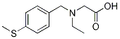 [Ethyl-(4-Methylsulfanyl-benzyl)-aMino]-acetic acid Struktur