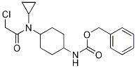 {4-[(2-Chloro-acetyl)-cyclopropyl-aMino]-cyclohexyl}-carbaMic acid benzyl ester Struktur