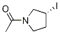 1-((R)-3-Iodo-pyrrolidin-1-yl)-ethanone Struktur
