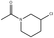 1-(3-Chloro-piperidin-1-yl)-ethanone Struktur