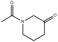 1-Acetyl-piperidin-3-one Struktur