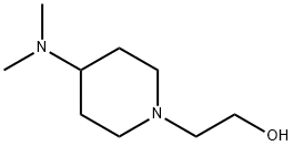 2-(4-DiMethylaMino-piperidin-1-yl)-ethanol Struktur