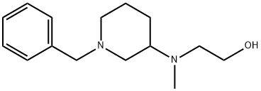 2-[(1-Benzyl-piperidin-3-yl)-Methyl-aMino]-ethanol Struktur