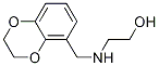 2-[(2,3-Dihydro-benzo[1,4]dioxin-5-ylMethyl)-aMino]-ethanol Struktur