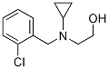 2-[(2-Chloro-benzyl)-cyclopropyl-aMino]-ethanol Struktur