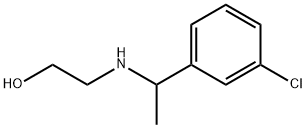 2-[1-(3-Chloro-phenyl)-ethylaMino]-ethanol Struktur