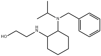 2-[2-(Benzyl-isopropyl-aMino)-cyclohexylaMino]-ethanol Struktur