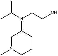 2-[Isopropyl-(1-Methyl-piperidin-3-yl)-aMino]-ethanol Struktur