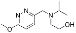 2-[Isopropyl-(6-Methoxy-pyridazin-3-ylMethyl)-aMino]-ethanol Struktur