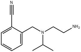 2-{[(2-AMino-ethyl)-isopropyl-aMino]-Methyl}-benzonitrile Struktur