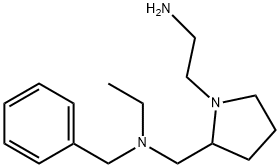 2-{2-[(Benzyl-ethyl-aMino)-Methyl]-pyrrolidin-1-yl}-ethylaMine Struktur