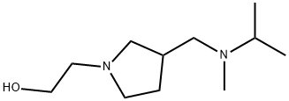 2-{3-[(Isopropyl-Methyl-aMino)-Methyl]-pyrrolidin-1-yl}-ethanol Struktur