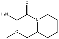 2-AMino-1-(2-MethoxyMethyl-piperidin-1-yl)-ethanone Struktur