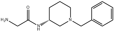 2-AMino-N-((R)-1-benzyl-piperidin-3-yl)-acetaMide Struktur