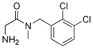 2-AMino-N-(2,3-dichloro-benzyl)-N-Methyl-acetaMide Struktur