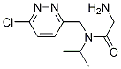 2-AMino-N-(6-chloro-pyridazin-3-ylMethyl)-N-isopropyl-acetaMide Struktur