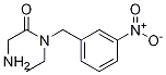 2-AMino-N-ethyl-N-(3-nitro-benzyl)-acetaMide Struktur