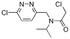 2-Chloro-N-(6-chloro-pyridazin-3-ylMethyl)-N-isopropyl-acetaMide Struktur