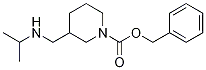 3-(IsopropylaMino-Methyl)-piperidine-1-carboxylic acid benzyl ester Struktur