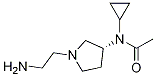 N-[(R)-1-(2-AMino-ethyl)-pyrrolidin-3-yl]-N-cyclopropyl-acetaMide Struktur