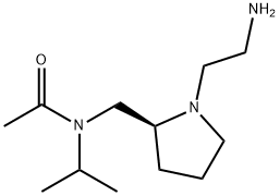 N-[(S)-1-(2-AMino-ethyl)-pyrrolidin-2-ylMethyl]-N-isopropyl-acetaMide Struktur