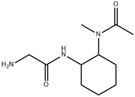 N-[2-(Acetyl-Methyl-aMino)-cyclohexyl]-2-aMino-acetaMide Struktur