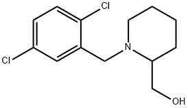 [1-(2,5-Dichloro-benzyl)-piperidin-2-yl]-methanol Struktur