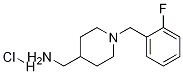 [1-(2-Fluoro-benzyl)-piperidin-4-yl]-methyl-amine hydrochloride Struktur