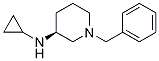 ((S)-1-Benzyl-piperidin-3-yl)-cyclopropyl-aMine Struktur