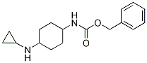 (1R,4R)-(4-CyclopropylaMino-cyclohexyl)-carbaMic acid benzyl ester Struktur