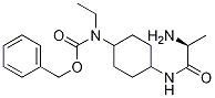 (1R,4R)-[4-((S)-2-AMino-propionylaMino)-cyclohexyl]-ethyl-carbaMic acid benzyl ester Struktur