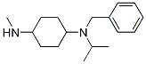 (1R,4R)-N-Benzyl-N-isopropyl-N'-Methyl-cyclohexane-1,4-diaMine Struktur