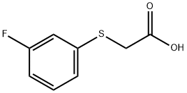 (3-Fluoro-phenylsulfanyl)-acetic acid Struktur