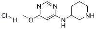 (6-Methoxy-pyriMidin-4-yl)-piperidin-3-yl-aMine
hydrochloride Struktur