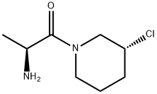 (S)-2-AMino-1-((R)-3-chloro-piperidin-1-yl)-propan-1-one Struktur