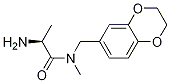 (S)-2-AMino-N-(2,3-dihydro-benzo[1,4]dioxin-6-ylMethyl)-N-Methyl-propionaMide Struktur