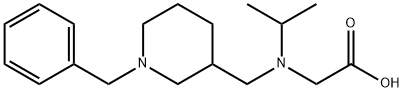 [(1-Benzyl-piperidin-3-ylMethyl)-isopropyl-aMino]-acetic acid Struktur