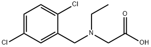 [(2,5-Dichloro-benzyl)-ethyl-aMino]-acetic acid Struktur